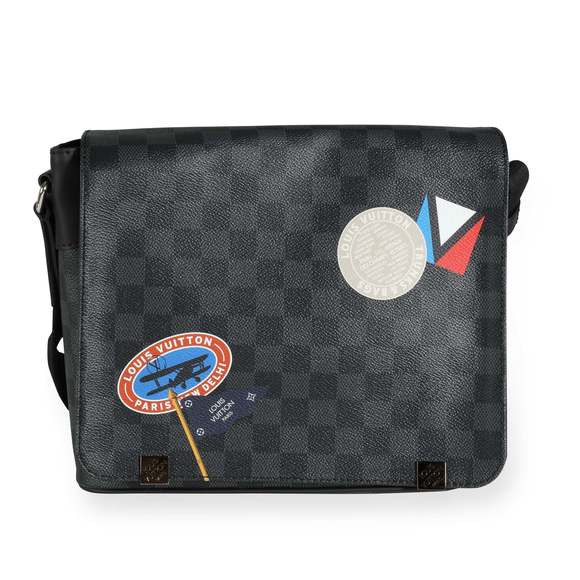 Louis Vuitton | Bags | Louis Vuitton Limited Edition Damier Graphite Lv ...